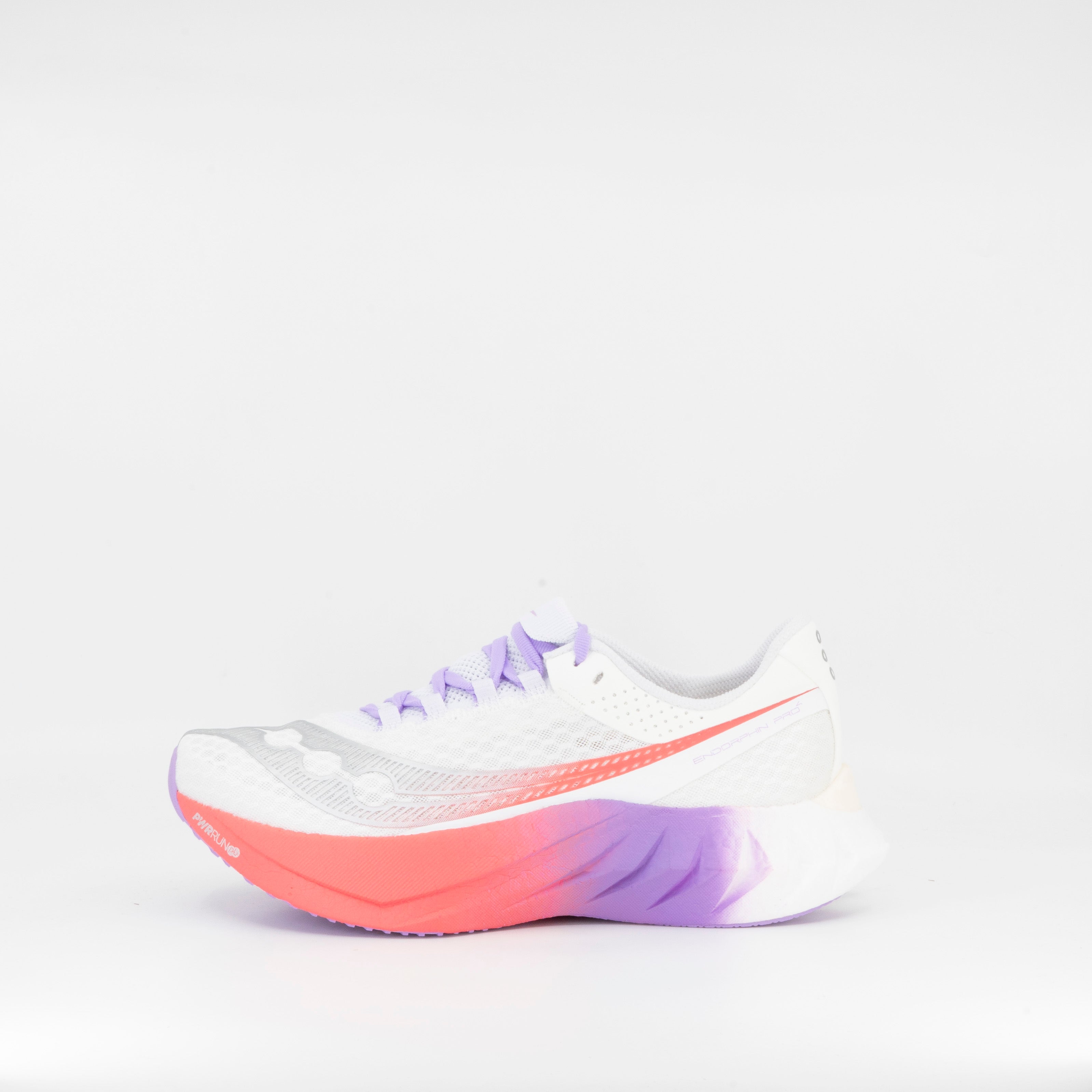 Saucony Endorphin Pro 4 (B Standard) Womens White/Crocus - Frontrunner Colombo